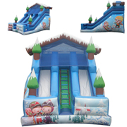 inflatable bouncer slide